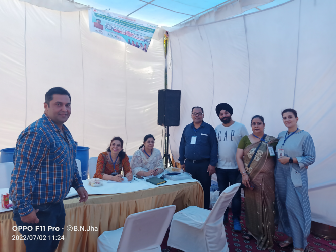 Health and Blood Donation Camp